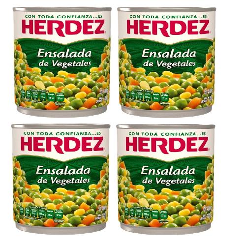 ENSALADA DE VEGETALES HERDEZ 400g