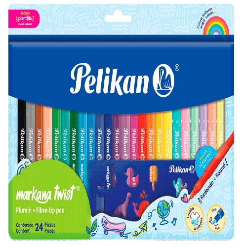 MARCADORES PELIKAN MARKANA TWIST X24