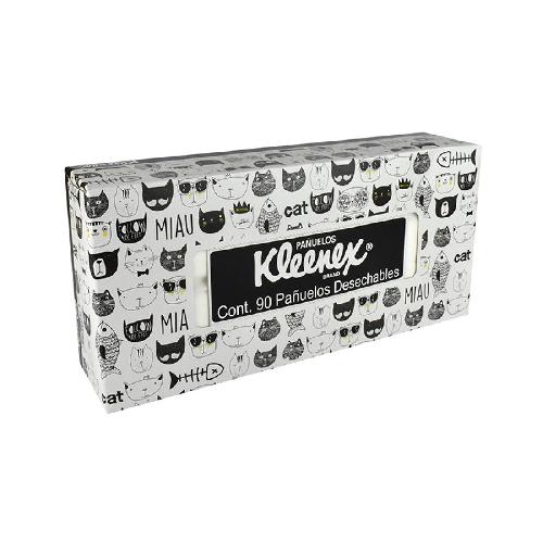 KLEENEX TOALLAS PAÑELOS FACIALES 90 PIEZAS