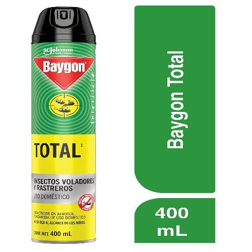 INSECTISIDA EN AEROSOL BAYGON TOTAL 400ML