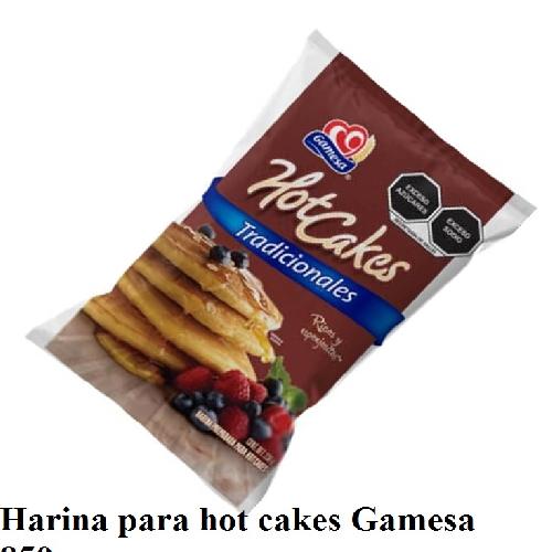 Harina para hot cakes Gamesa 850g