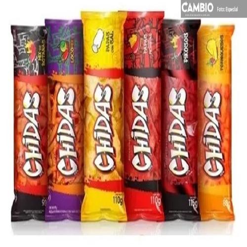 CHIDAS TOTOPOS SABOR SALSA NEGRA 110gr