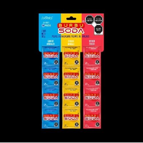 Burbusoda efervecente 3 piesaz por 2-50