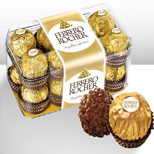 CHOCOLATES  FERRERO ROCHER 200G-16PZA